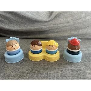 4 Vintage Little Tikes Toddle Tots Plus Furniture Chunky People